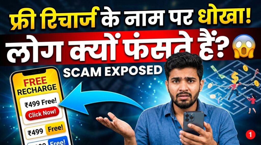 free recharge scam log kyu fasate hai